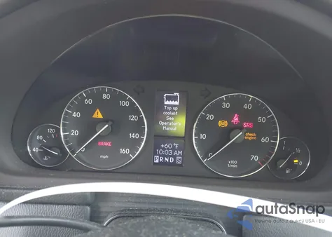 2007 Mercedes-Benz C 280 Luxury 4Matic из США, поврежденный, VIN WDBRF92H07F919547